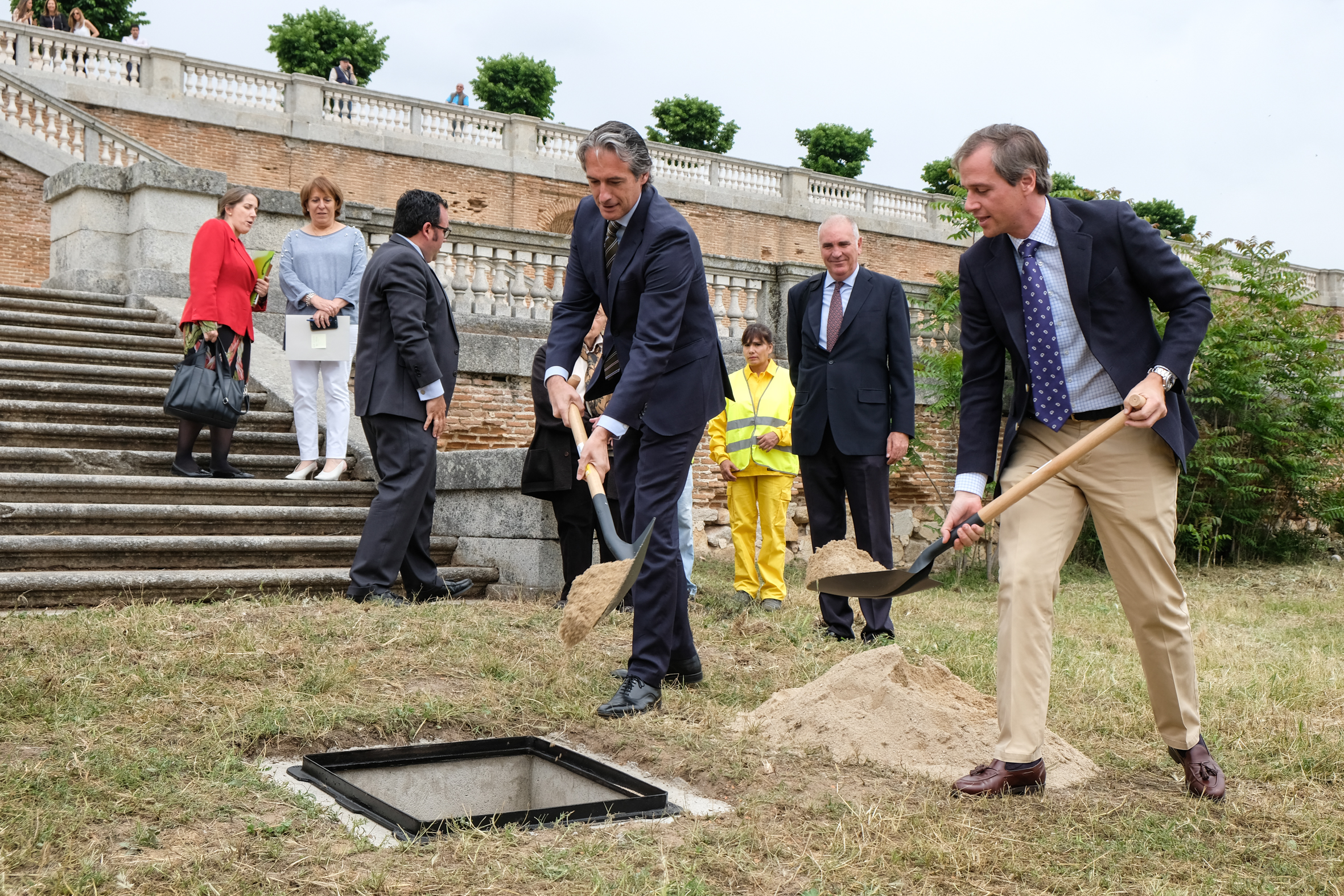 Comienzan las obras de recuperación de las antiguas huertas del Palacio